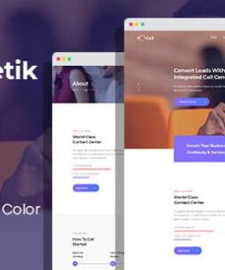 IQconnetik - Modern Call Center WordPress theme