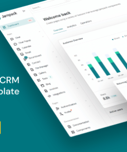 Jampack Admin CRM Application Template