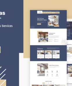 Janelas – Windows & Doors Services Elementor Template Kit