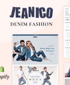 Jeanico | Jeans Single Product Shopify Theme