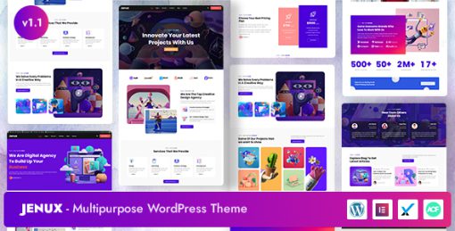 Jenux | Multipurpose WordPress Theme