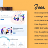 Jeos - Onepage Angular Template