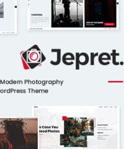 Jepret | Modern Photography WordPress Theme