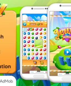 Jewel Burst - Match 3 Game Android Studio Project with AdMob Ads + Ready to Publish