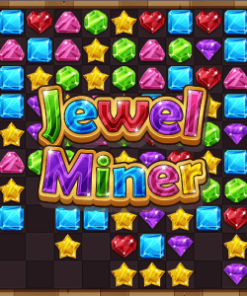 Jewel Miner - HTML5 Puzzle Game (Phaser 3)