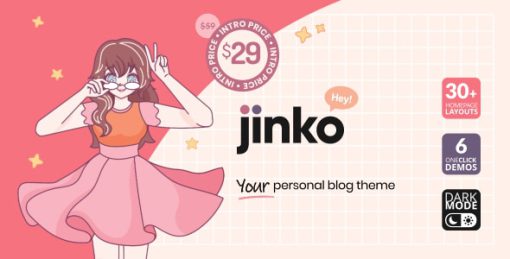 Jinko - Your Personal Blog Theme