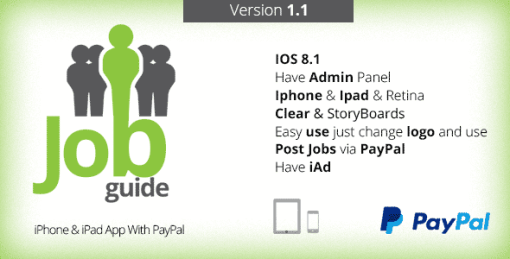 Job Guide - iPhone & iPad App With PayPal V1.1