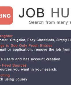 Job Hunter - Multiple RSS Job Feed Aggregator