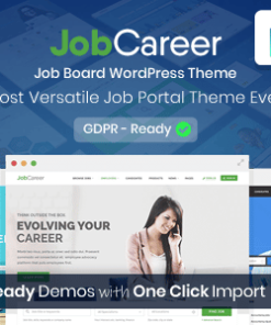 JobCareer | Job Board Responsive WordPress Theme