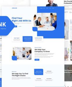 Jobslink – Human Resource & Recruitment Agency Elementor Template Kit