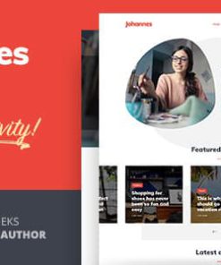 Johannes - Personal Blog Theme for WordPress