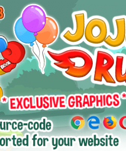 JoJo Run HTML5 Game - Construct 2 & 3 Source-code