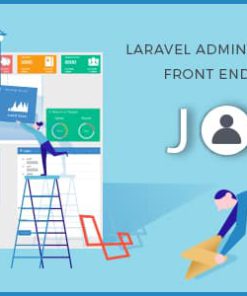 Josh - Laravel Admin Template + Front End + CRUD