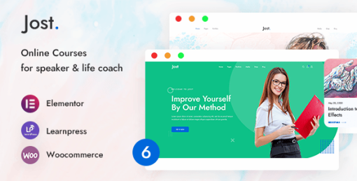 Jost - Coaching & Online Course WordPress Theme