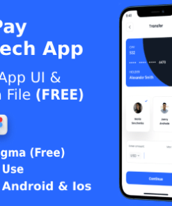 JoyPay ANDROID + IOS + FIGMA | UI Kit | Ionic | Fintech - Finance & Banking App UI Kit