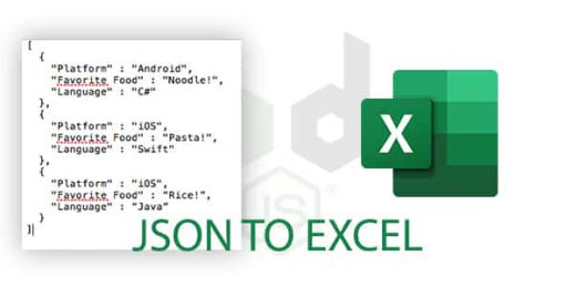 Jsonex - Convert JSON to Excel