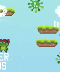 Jump Over The Virus - HTML5 Game (CAPX)