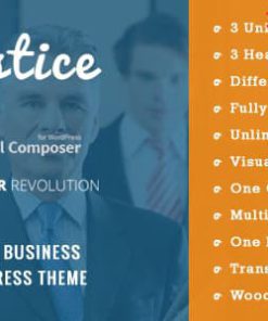 JUSTICE - Law & Business WordPress Theme