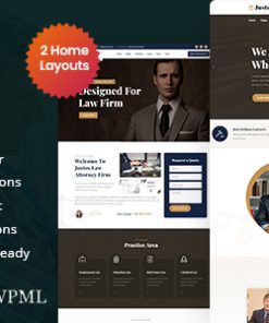 Justos - Attorney Lawyer WordPress Theme