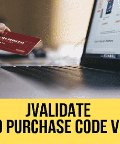 JValidate Envato Purchase Code Verifier Plugin for WordPress