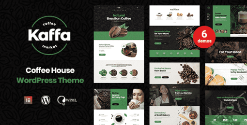 Kaffa - Cafe & Coffee Shop WordPress Theme