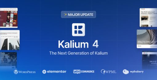 Kalium | Creative Multipurpose WordPress & WooCommerce Theme