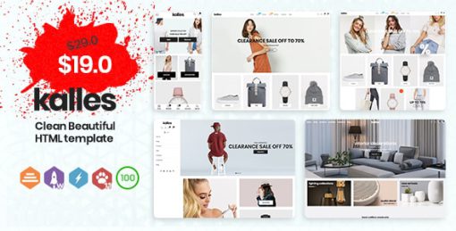 Kalles - eCommerce HTML Template