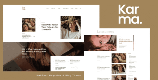 Karma - HubSpot Magazine Theme