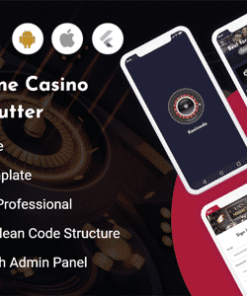 Kasiinada - Online Casino App UI Kit in Flutter