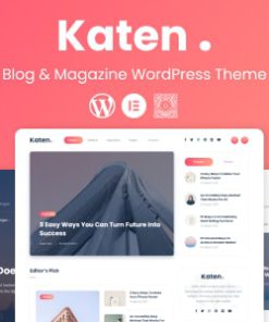 Katen - Blog & Magazine WordPress Theme