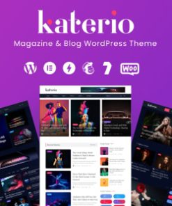 Katerio - Magazine & Blog WordPress Theme