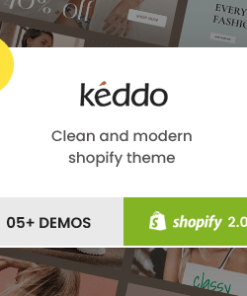 Keddo - Clean & Modern premium Shopify theme