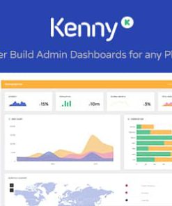 Kenny – Dashboard / Admin Site Responsive Template