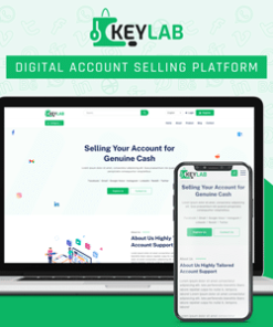 KeyLab - Digital Account Selling Platform