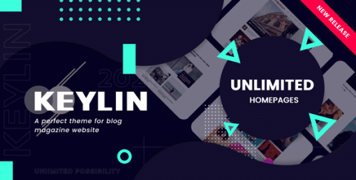 Keylin - WordPress Magazine and Blog Theme