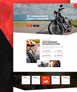 Keymoto - Motorcycle Rental WordPress Theme