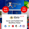 Khelo - Soccer & Sports WordPress Theme