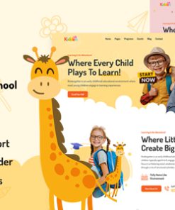 Kidden - Children Kindergarten WordPress Theme