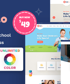 Kidko - Kindergarten & Baby Care WordPress Theme + RTL