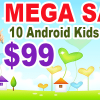 Kids Best 10 Mega Games - Game For Kids - Android Studio - Ready For Publish