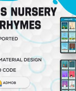Kids Nursery Rhymes | Baby Songs Free | Kids Songs Offline App | Android App | Admob Ads | v2.0