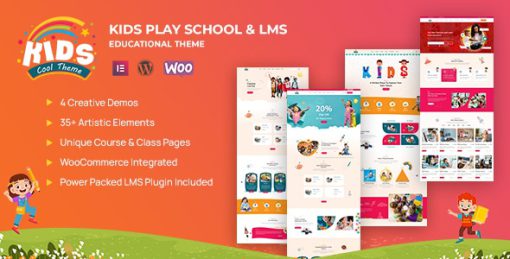 Kidscool - Children, Kids School WordPress Theme