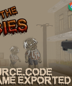 Kill The Zombies (3D Game - FPS) HTML5 Game - With Construct 3 File