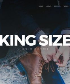 King Size || Creative Portfolio Template