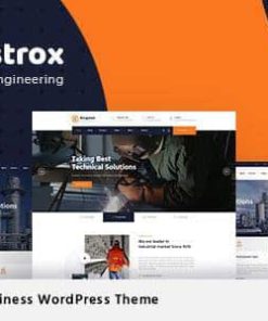 Kingstrox - Factory and Industrial Business WordPress Theme