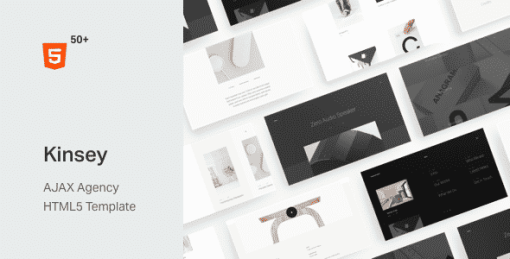 Kinsey – AJAX Agency HTML5 Template