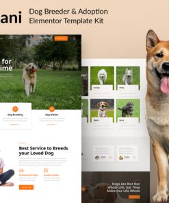 Kintamani – Dog Breeder & Adoption Elementor Template Kit