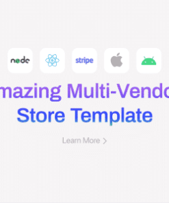 Klaar Shop - Mobile Multi-Vendor Store (Full App: React Native + Backend + Design)