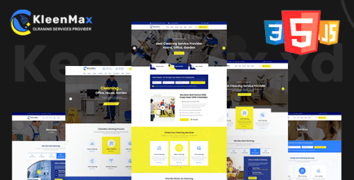 Kleenmax - Cleaning Services & Company HTML Template