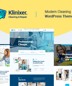 Klinixer - Cleaning Services WordPress Theme + RTL